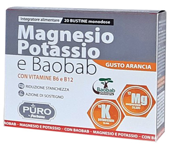 PURO MG/K+Baobab 20Bust.Aranc.