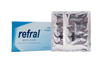 Refral Gocce Oculari 20 Flaconcini Monodose Da 0,5ml