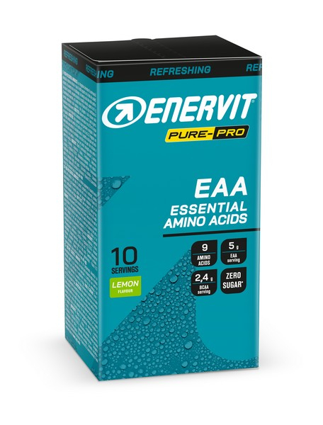 Enervit Pure Pro EEA Essential Aminoacids - Limone - Astuccio da 10 buste