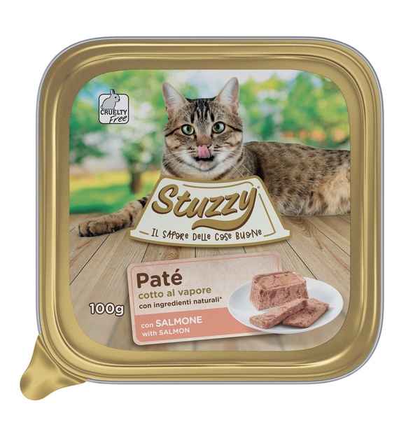 STUZZY CAT PATE' SALMONE 100G