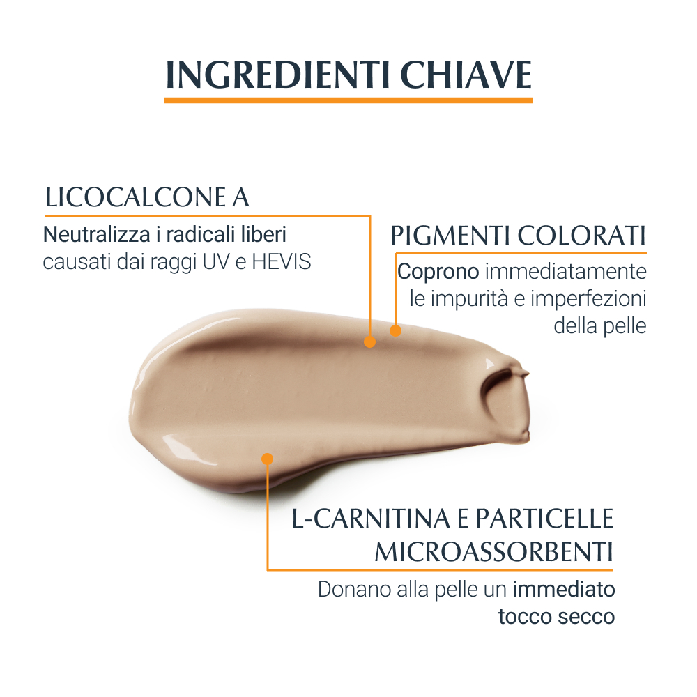 Eucerin Sun Oil Control Protezione Solare Colorata Viso SPF50+ 50mL