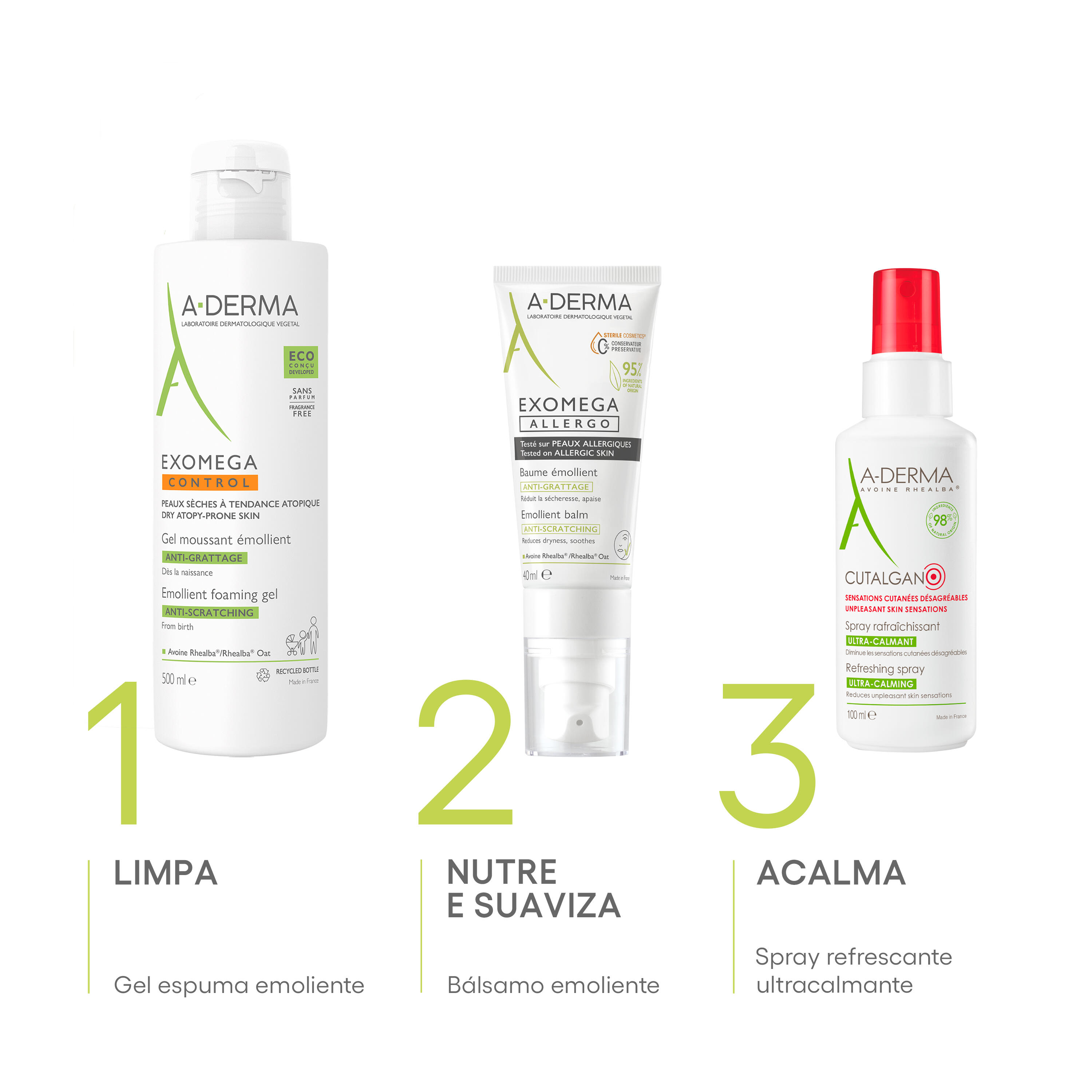 A-Derma Exomega Allergo - Balsamo Emolliente 40 ml