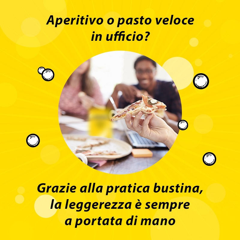 Citrosodina, Integratore di Calcio,  Digestivo per ritrovare la leggerezza dopo i pasti, Senza Zucchero, Gusto Limone, 20 Bustine Effervescenti