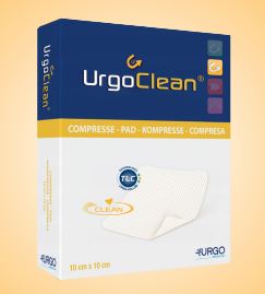 Urgoclean Medicazione Sterile In Garze Compresse 10x10 cm 5 Pezzi