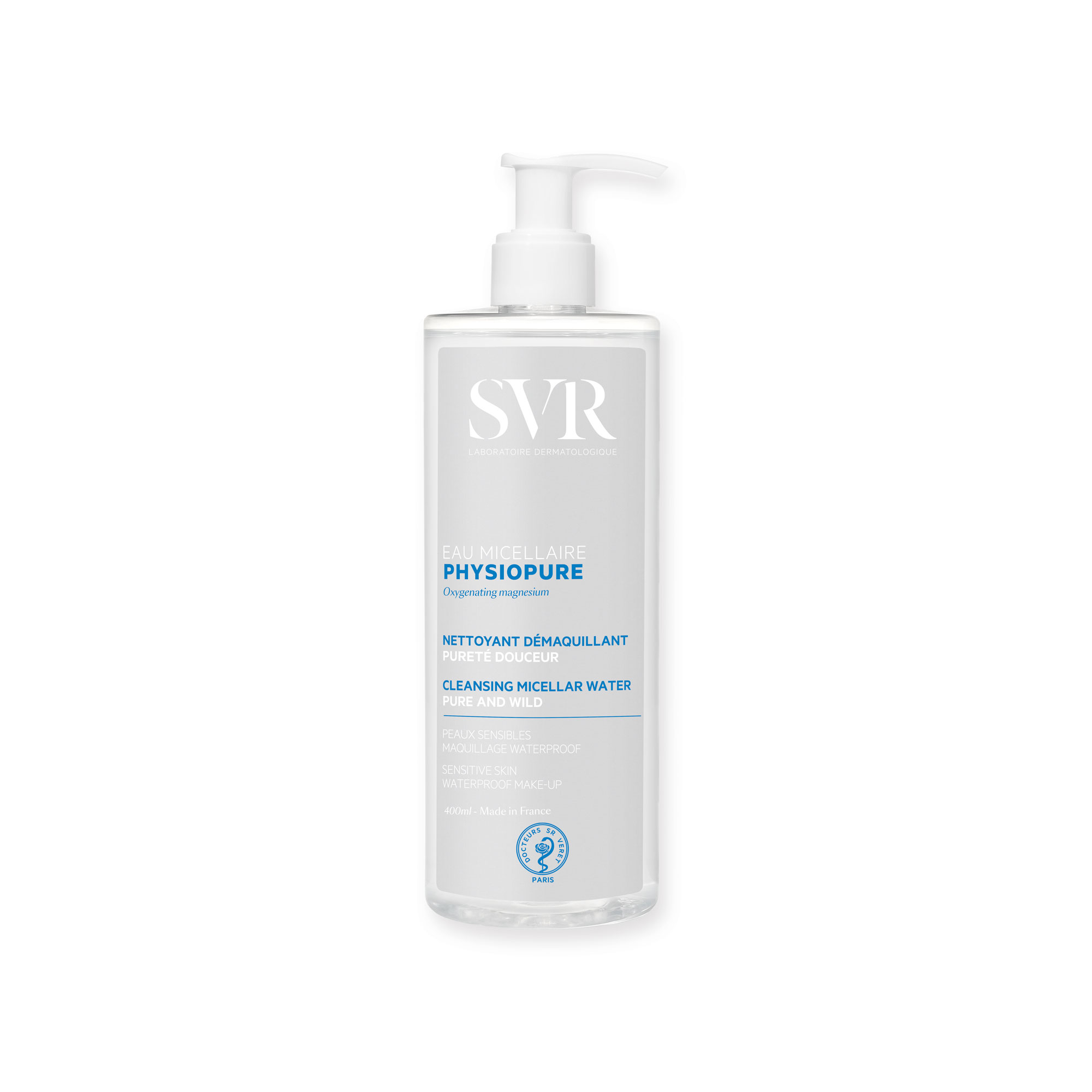SVR Physiopure Acqua Micellare Detergente Struccante Pelli Sensibili 400 mL