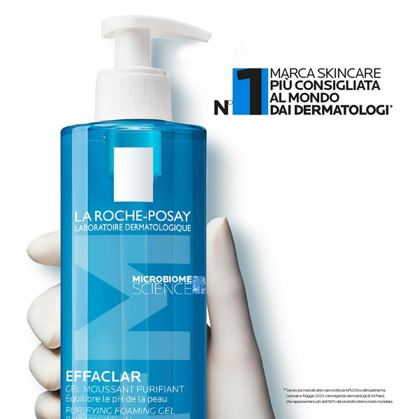 La Roche Posay Effaclar Gel MOUSSE Purificante Pelle Grassa e Sensibile 400 ml