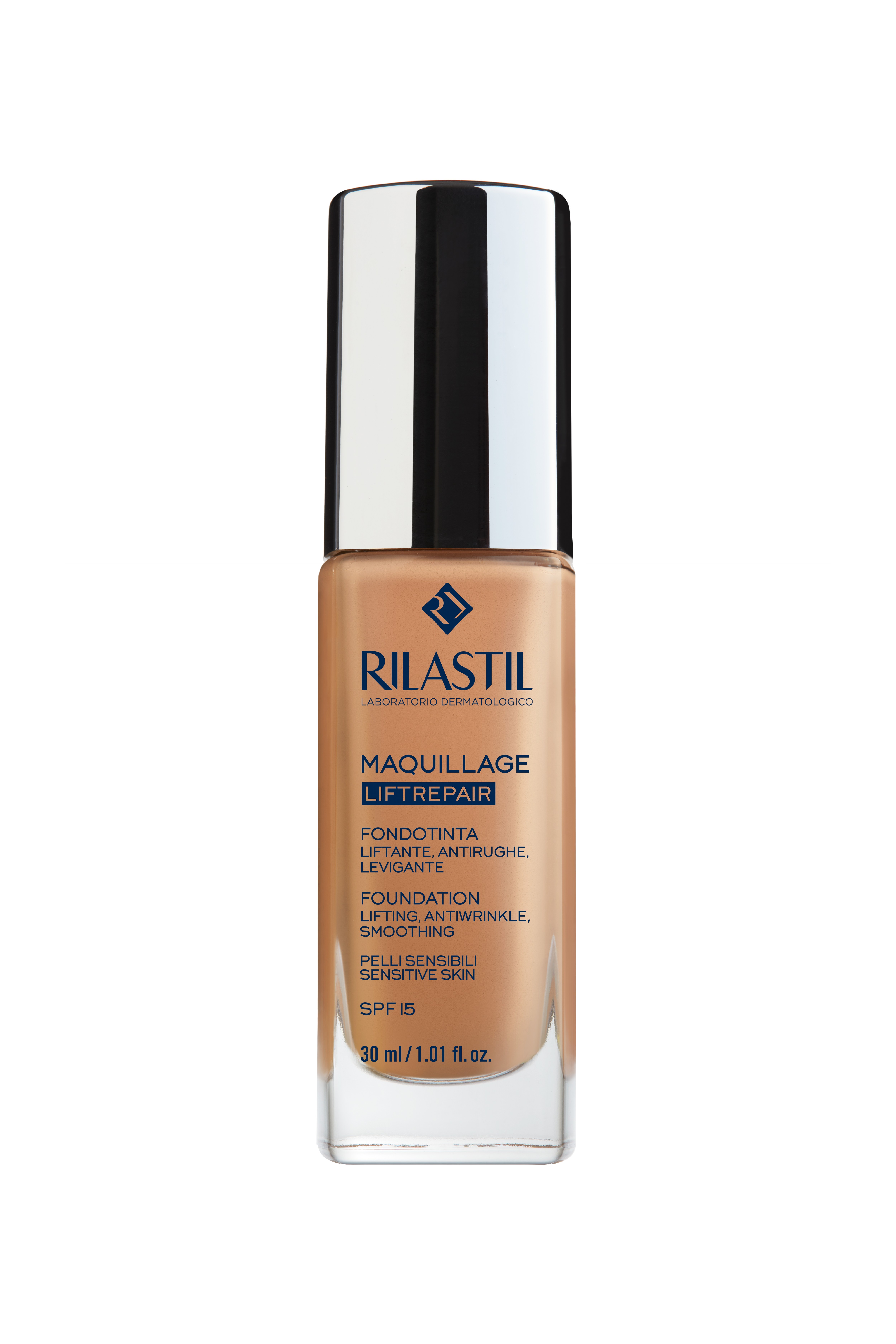 Rilastil Cosmetic Camouflage Fondotinta correttivo Liftrepair n.50 Moka 30ml