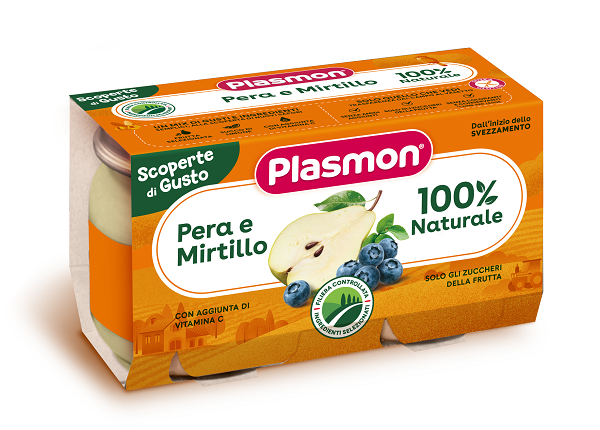 OMO PL.Pera/Mirtillo 2x104g