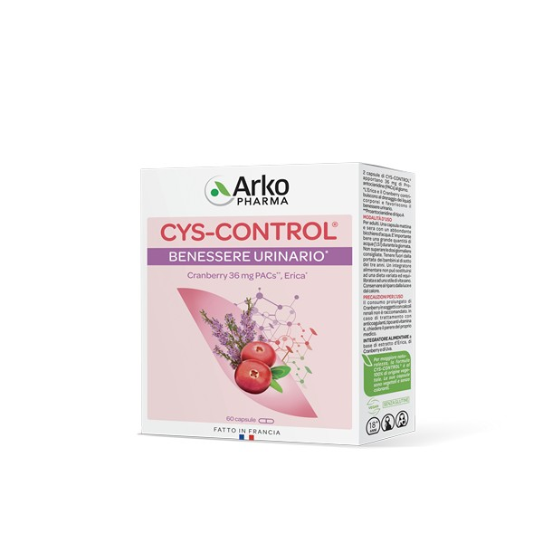 Arkopharma Cys-Control Integratore Alimentare 60 capsule