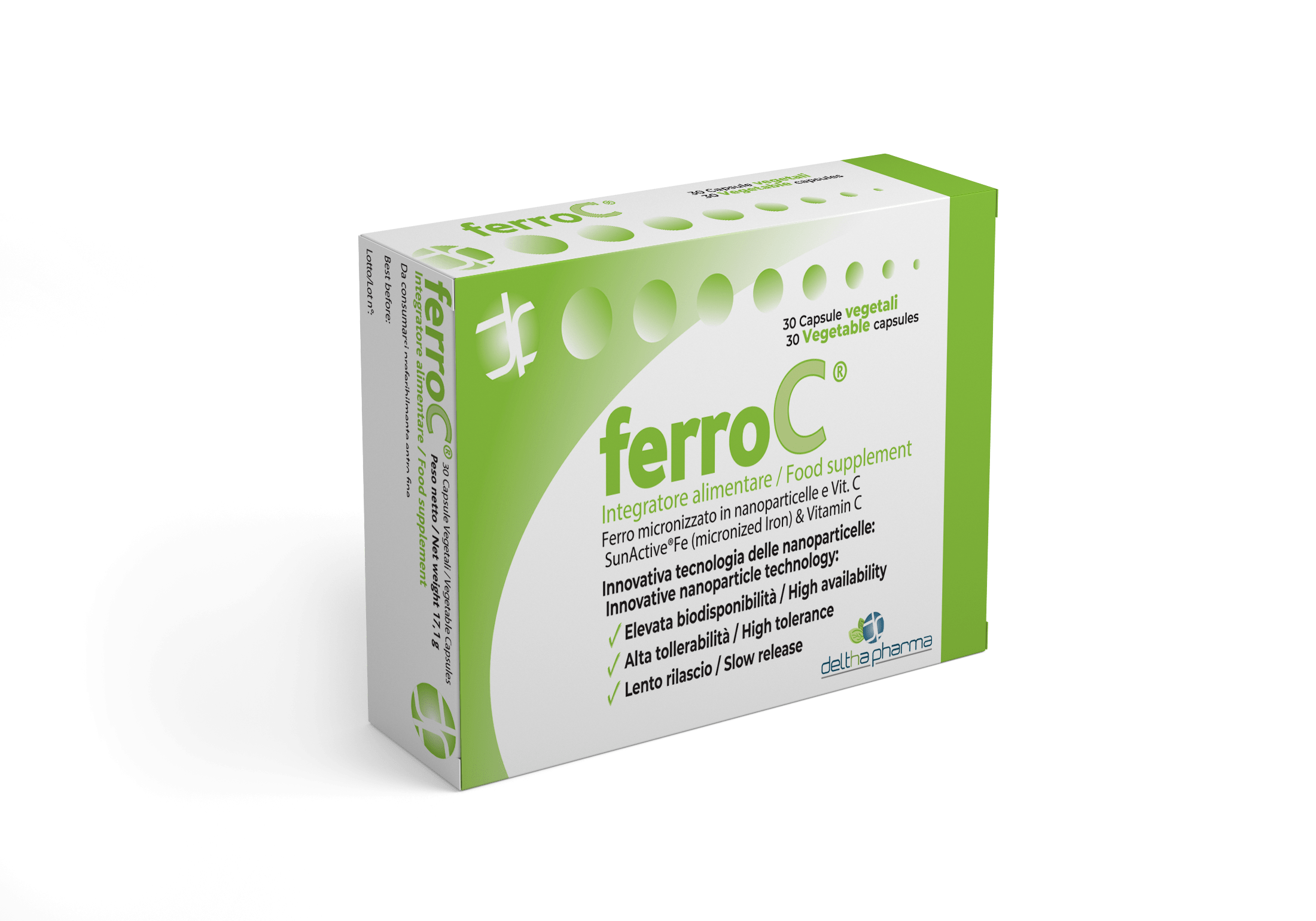 FerroC Integratore 30 Capsule