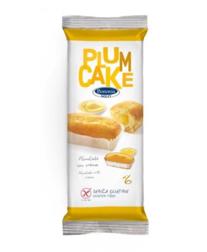 Bononia Senza Glutine Plumcake Con Crema 6x45 g