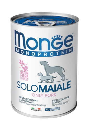 MONGE MONOPROT 100% MAIALE400G