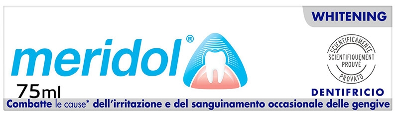 Meridol Whitening Dentifricio Sbiancante Protezione Gengive 75ml