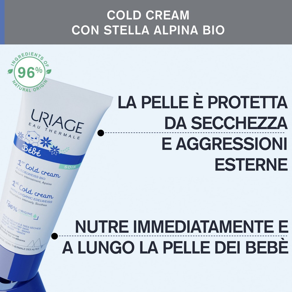 Uriage Baby Cold Cream Crema protettiva nutriente - 75ML