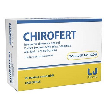 Chirofert - Integratore di Acido Folico - 20 Bustine Orosolubili