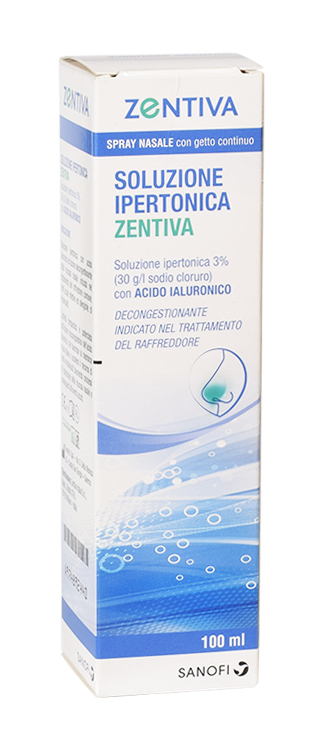 Sanofi Zentiva Soluzione Ipertonica 3% con acido ialuronico 100ml