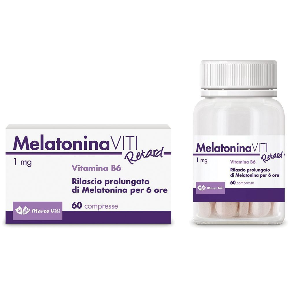Melatonina Retard Viti - 60 compresse da 1 mg