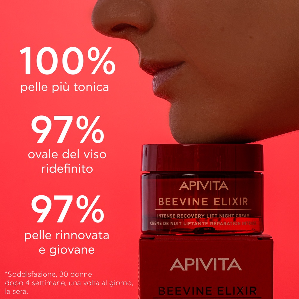 Apivita Beevine Elixir Crema Notte intensiva Liftante Rigenerante - 50ml