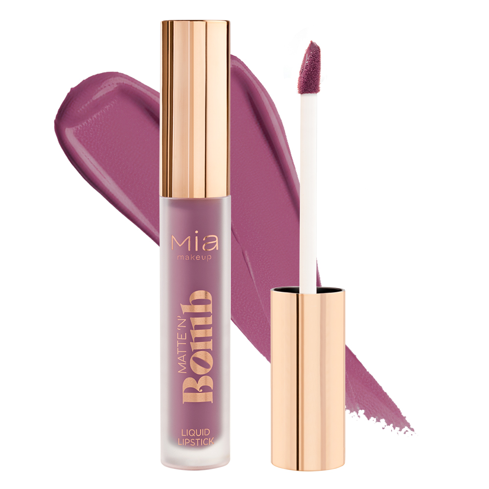 Mia Makeup - Matte 'N' Bomb - Rossetto Liquido N.06 Chateau Rose