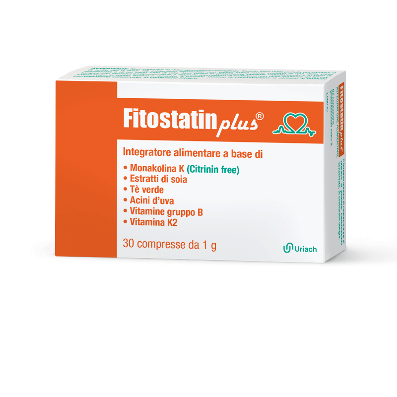 Fitostatin Plus integratore per regolarità Colesterolo 30cpr