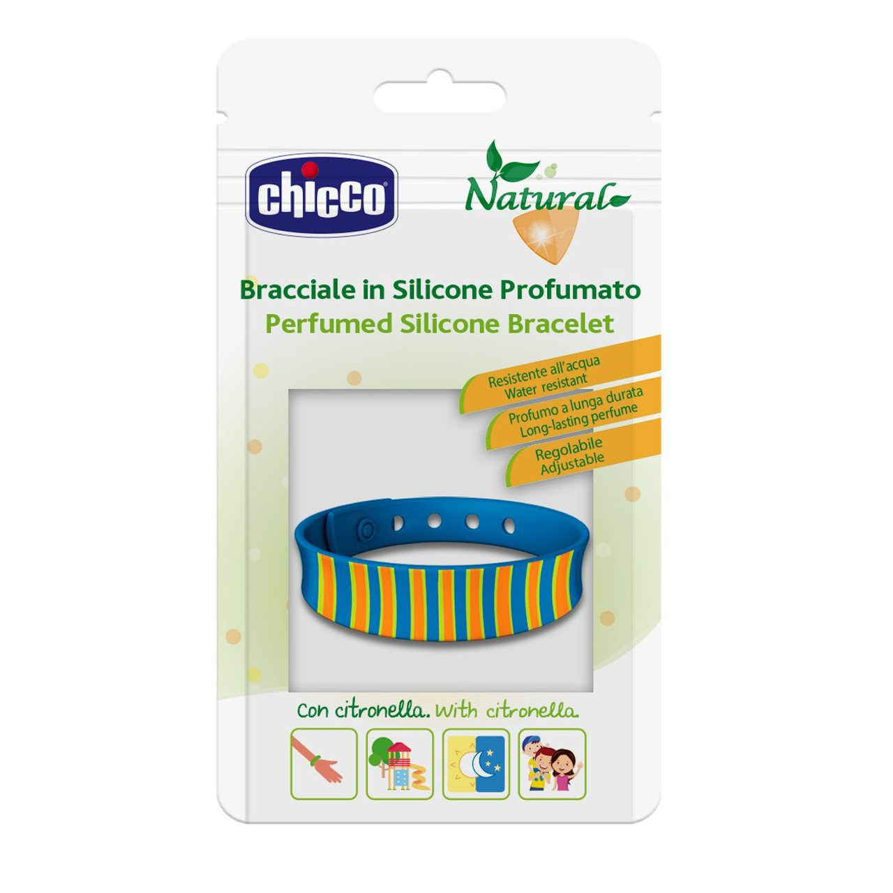 Chicco Antizanzare Bracciale in silicone profumato 1 pezzo