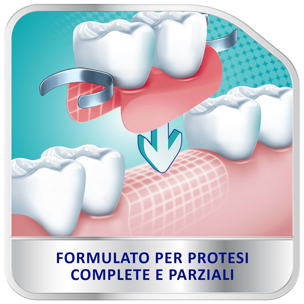Polident Adesivo per Protesi Dentale Tenuta Giornaliera Gusto Neutro 70 gr