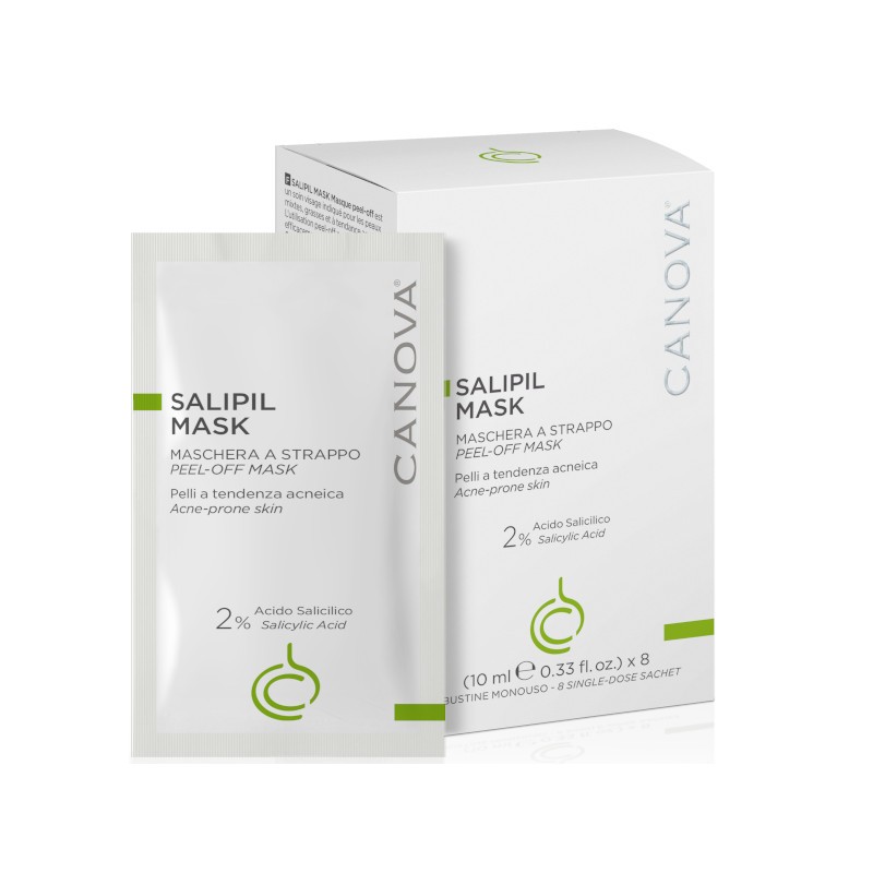 Canova Salipil Mask Maschera Per Il Viso Anti-Acne 8 Bustine