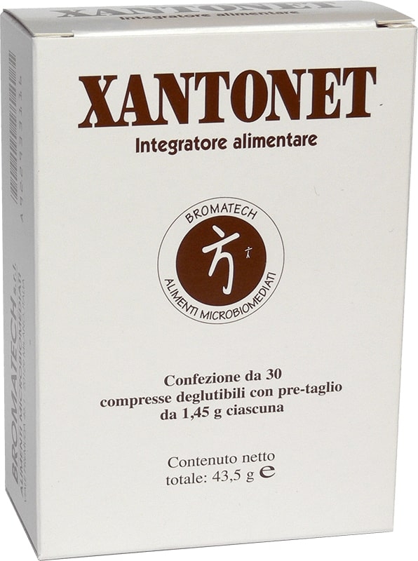 Xantonet - Integratore per il benessere intestinale - 30 compresse
