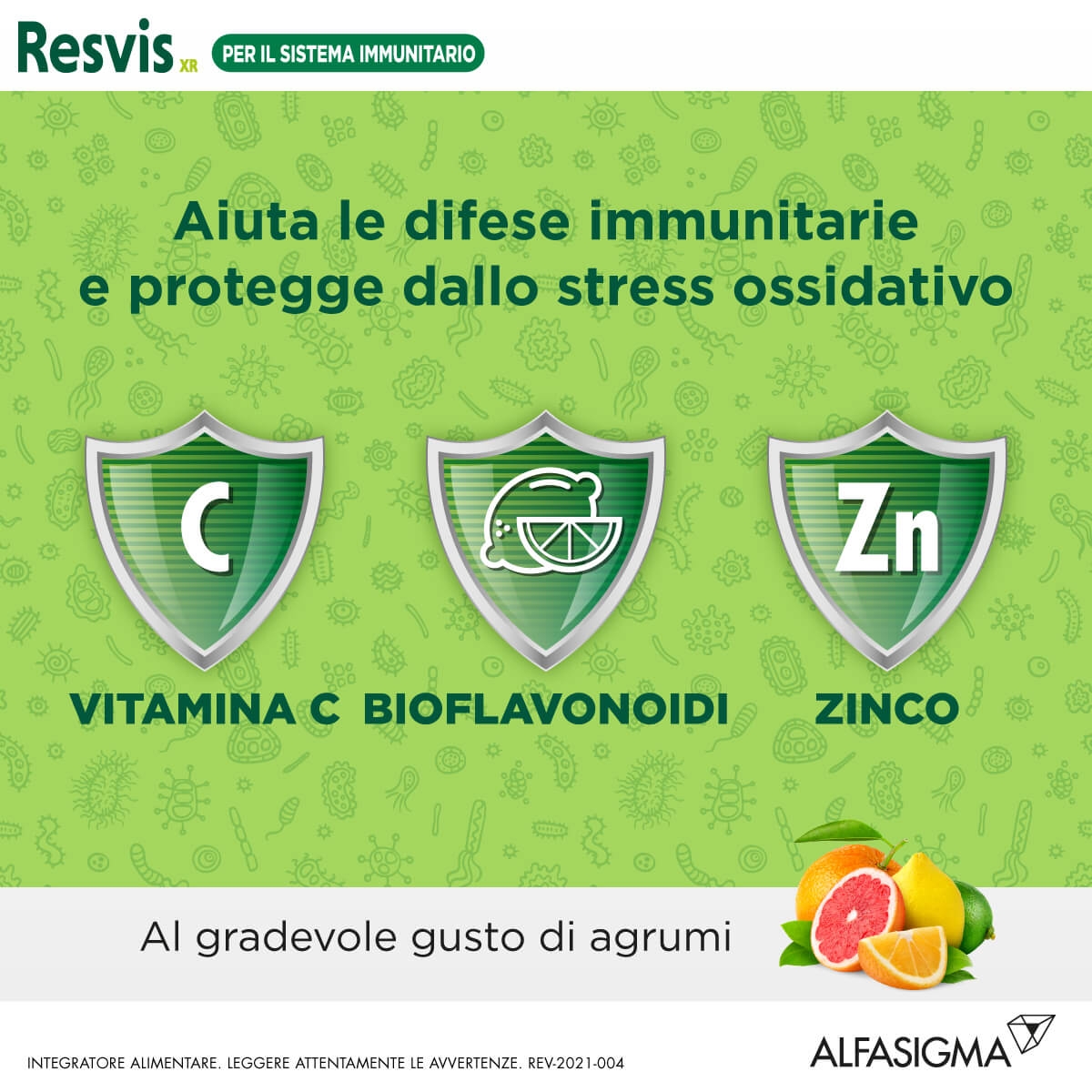 Resvis XR Biofutura Integratore Contro Tosse e Raffreddore 20 Compresse Effervescenti
