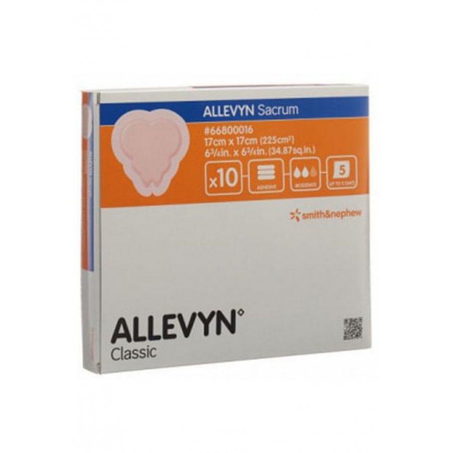 ALLEVYN SACRUM 17X17CM 10PZ
