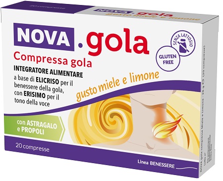 NOVA GOLA Miele Limone 20 Cpr
