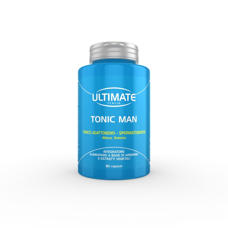 Ultimate Italia Tonic Man 80 Capsule - Integratore Tonico-Adattogeno
