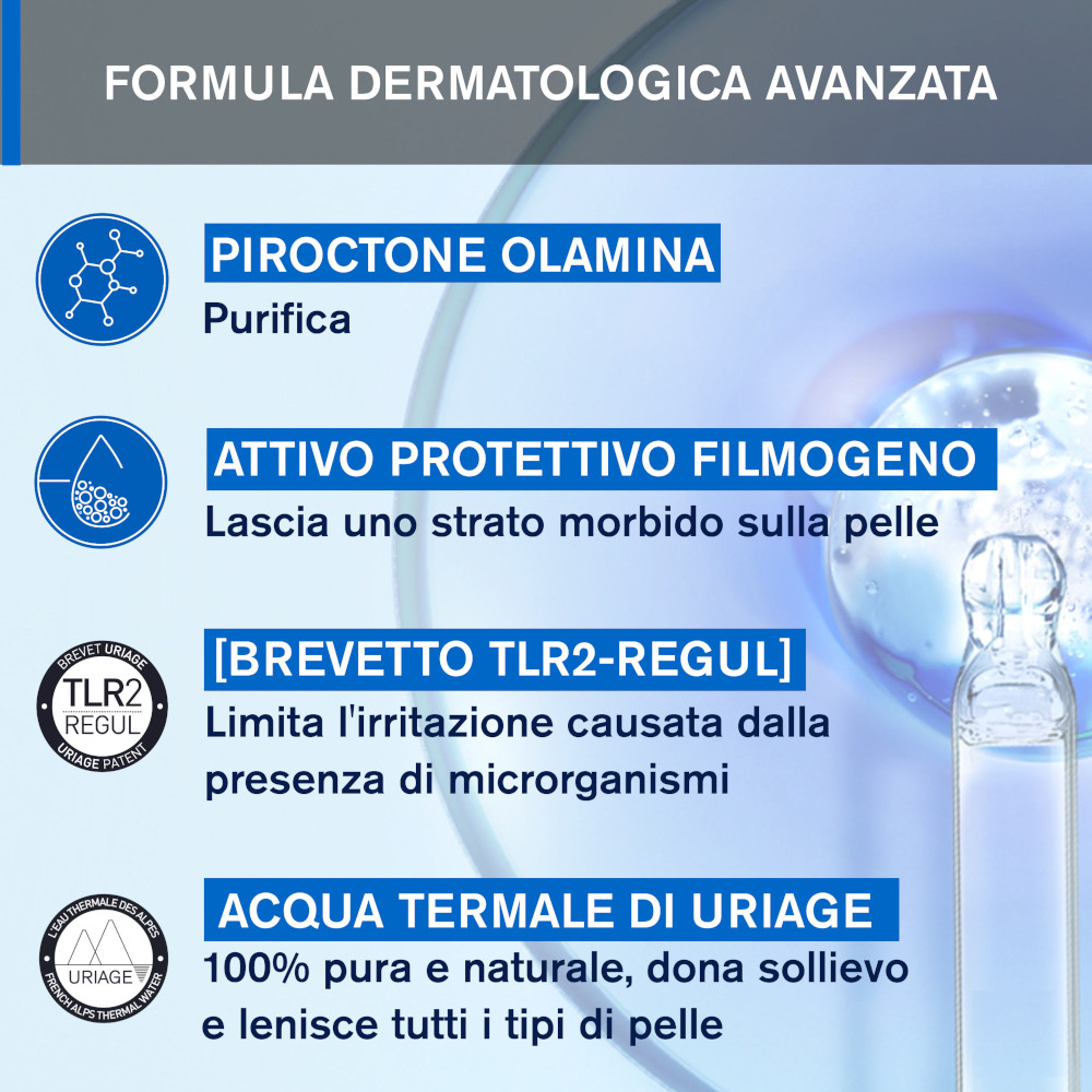 Uriage DS Gel Nettoyant Gel Detergente Regolatore 150 ml