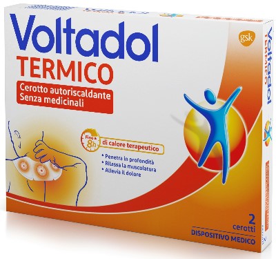 Voltadol Termico Cerotto Autoriscaldante Senza Medicinale 2 Cerotti