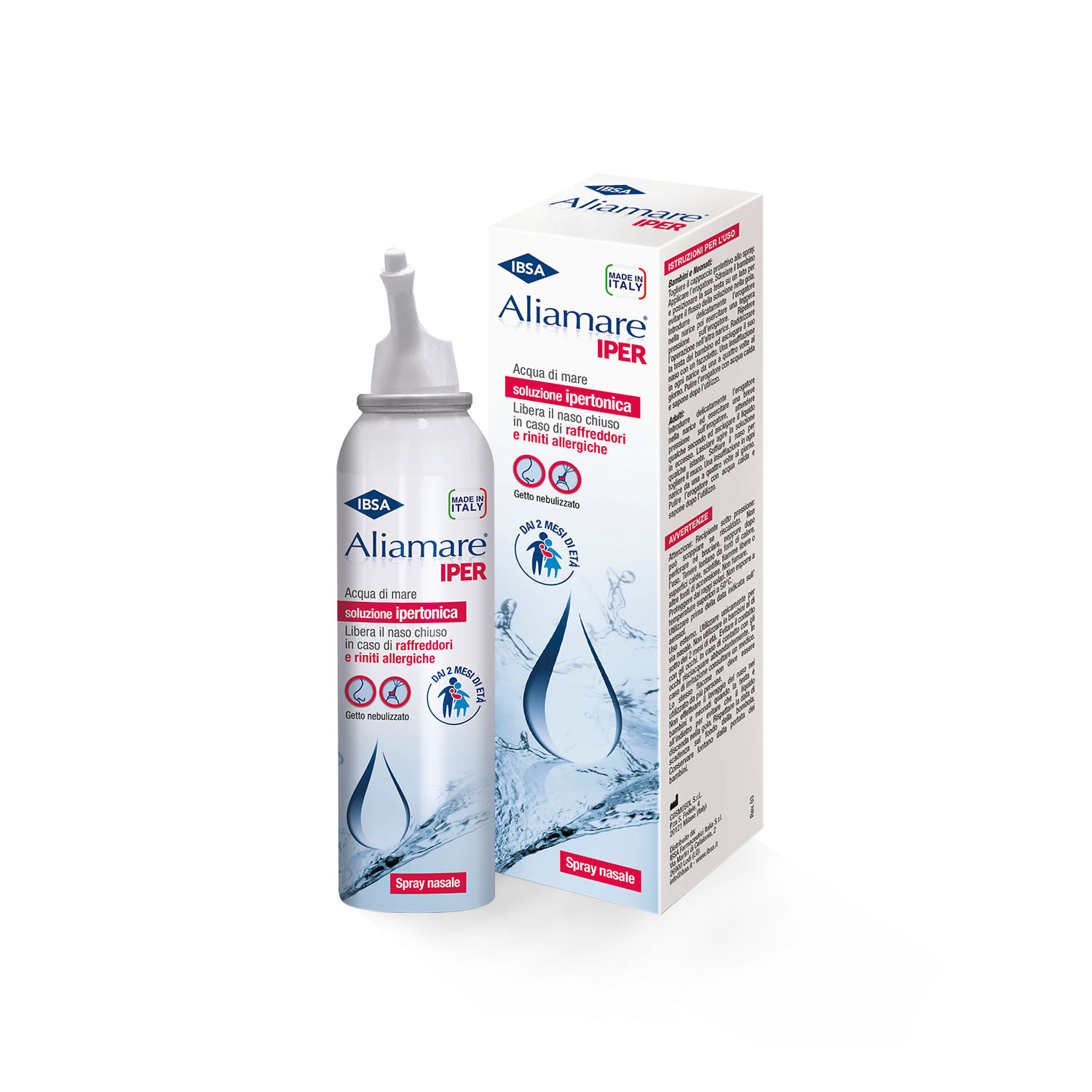 Aliamare Iper Spray Soluzione Ipertonica 125 ml