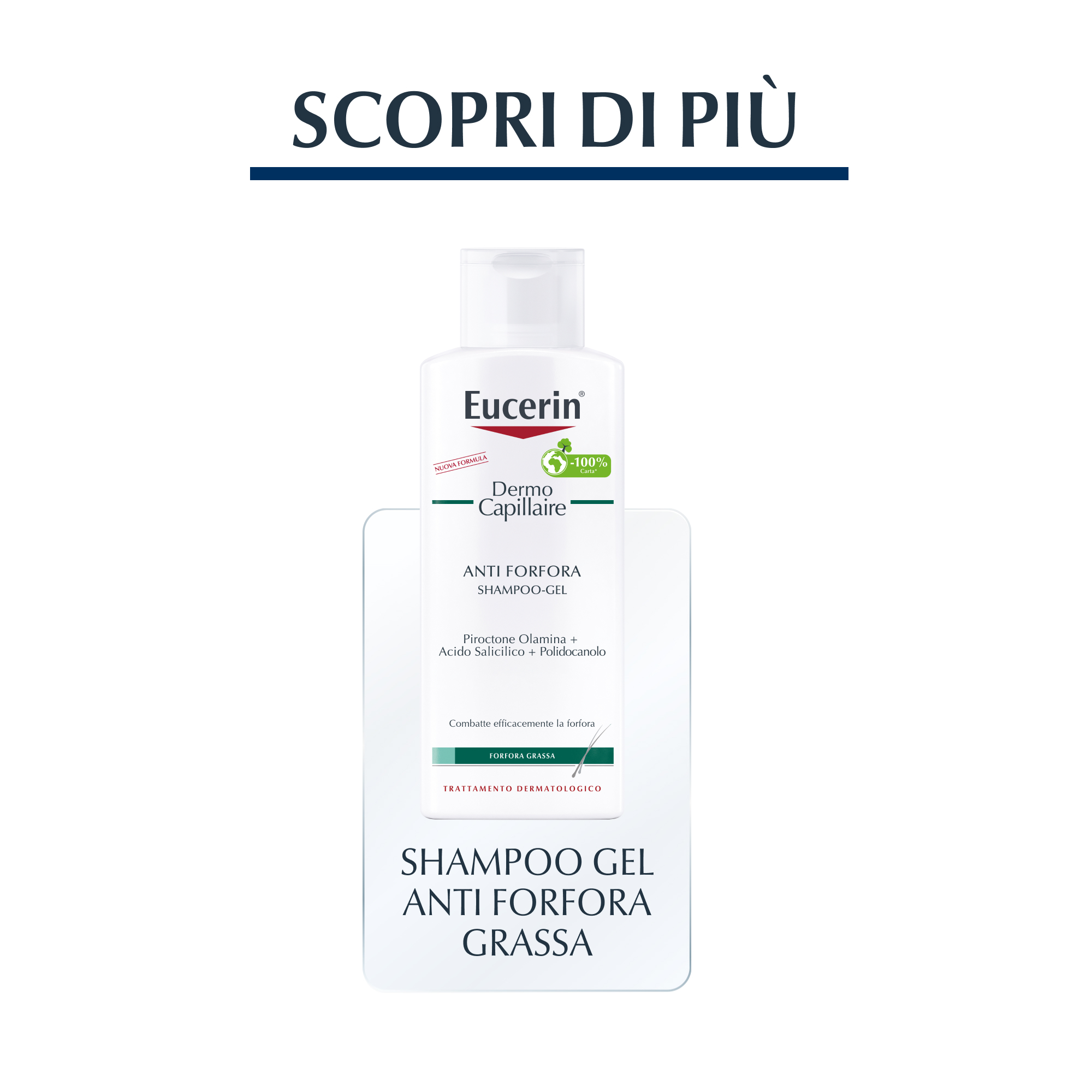 EUCERIN SHAMPOO CREMA A/FORF SEC