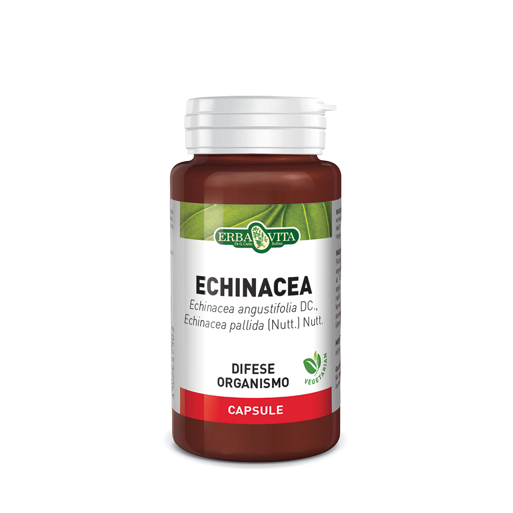 Erba Vita Echinacea Integratore Difese dell?Organismo 60 Capsule 500 mg