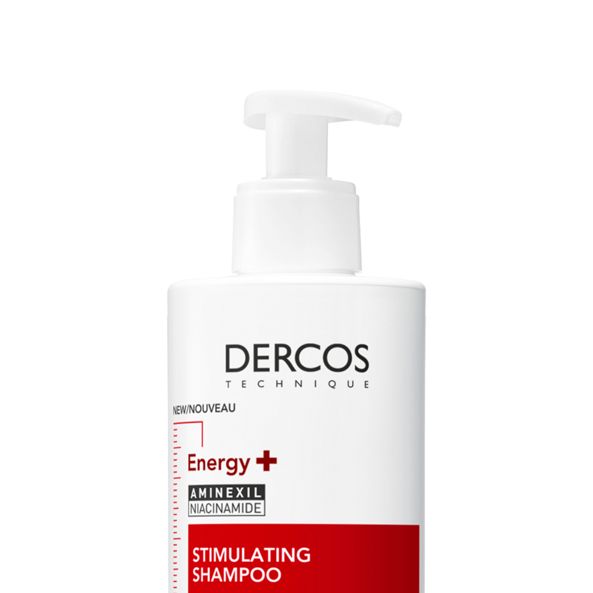 Vichy Dercos Shampoo stimolante Energy+ trattamento complementare anti-caduta 390 ml