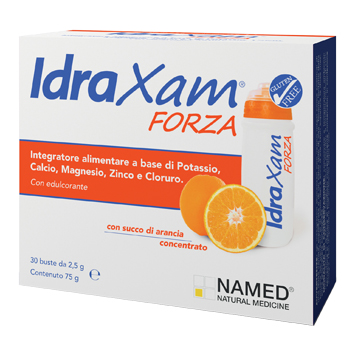 Named IdraXam FORZA Integratore idrosalino 30 Bustine