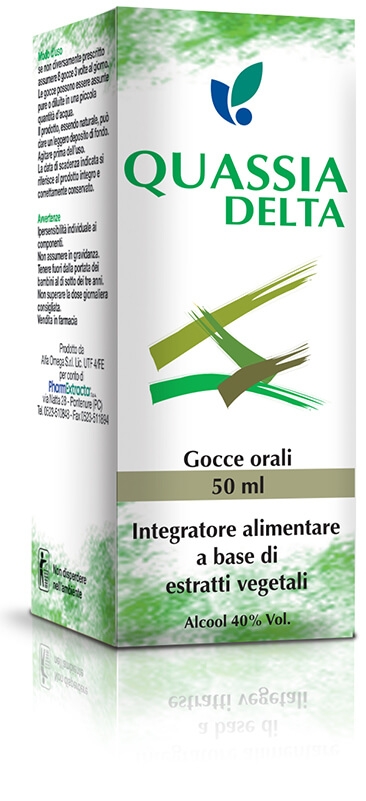 Quassia Delta Soluzione Idroalcolica Integratore 50 ml