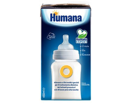 Humana Latte 0 Liquido Neonati Prematuri 450 ml