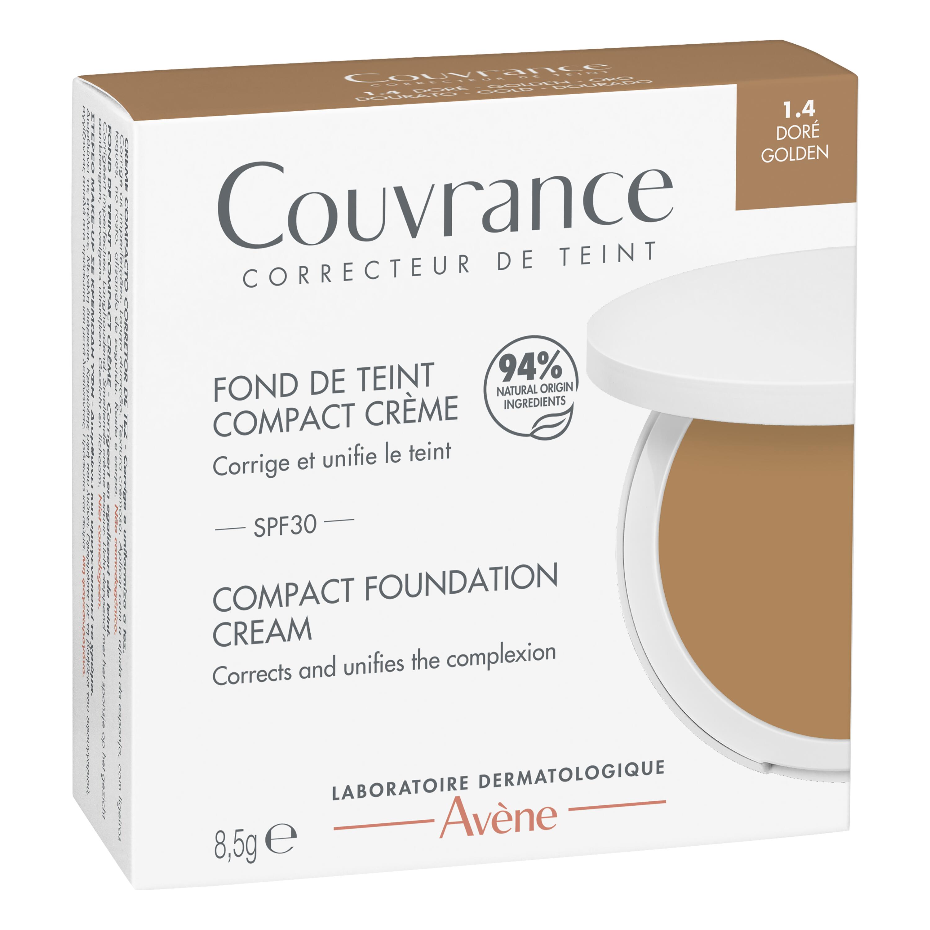 Avène Couvrance - Crema Compatta Colorata N. 1.4 Sole