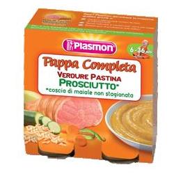 Plasmon Omogenizzato Prosciutto e verdure 2 Vasetti da 80 g