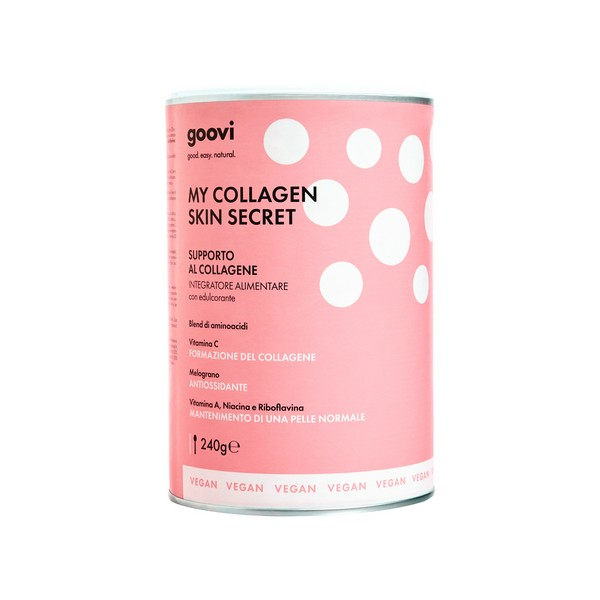 GOOVI MY COLLAGENE SKIN SECRET Supporto al collagene integratore alimentare - 240g