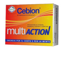 Cebion Multiaction Integratore Energetico 20 Compresse Effervescenti
