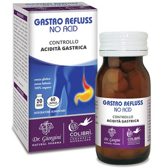 Dr.Giorgini GASTRO REFLUSS NO ACID 60 pastiglie da 500 mg