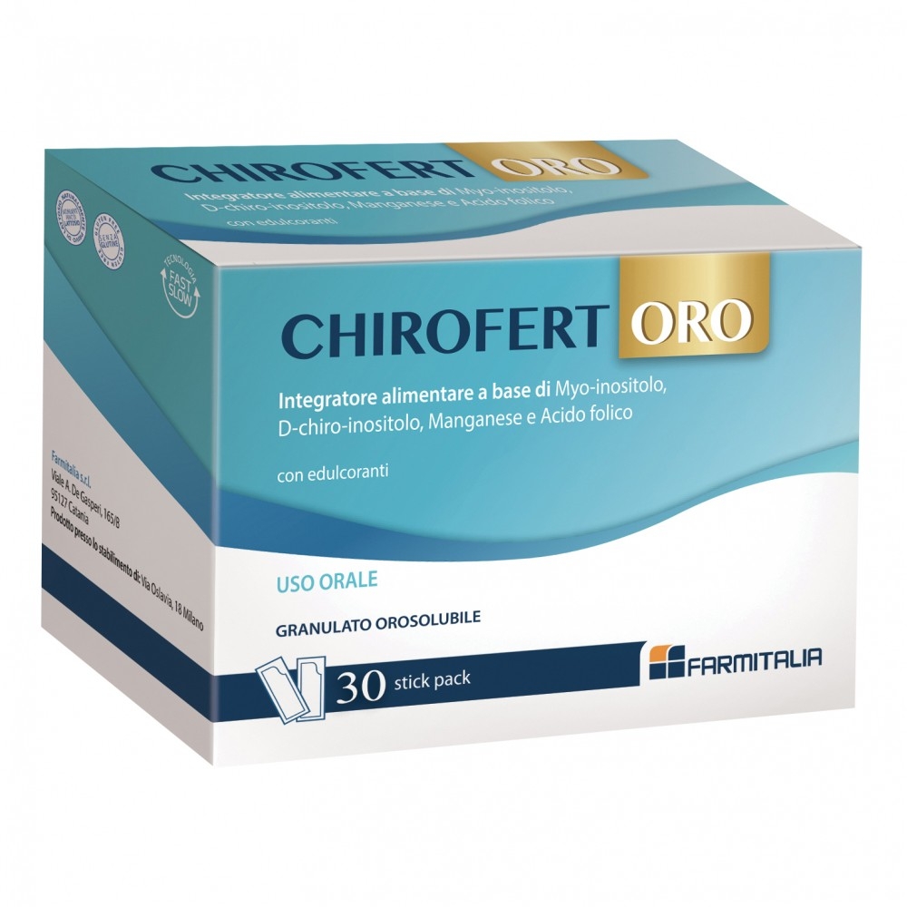 Chirofert Oro Integratore Orosolubile 30 Stick