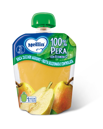 Mellin 100% Pera merenda 90g