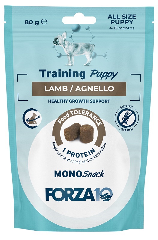 F10 PUPPY SNACK AGNELLO 80GR