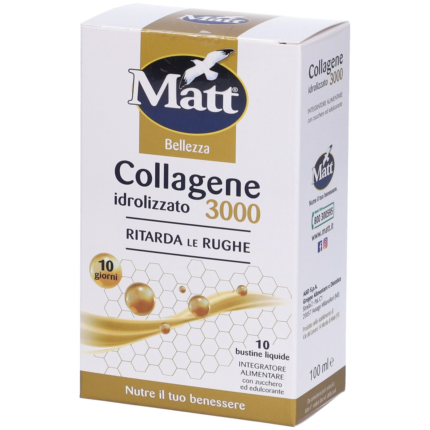 MATT COLLAGENE IDROLIZZATO3000